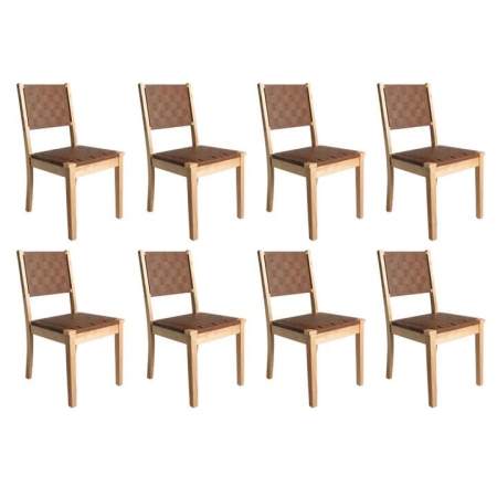 Levede Dining Chairs Accent Chair Lounge x8