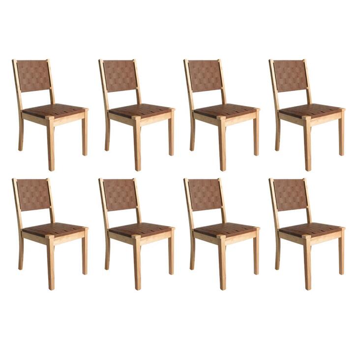 Levede Dining Chairs Accent Chair Lounge x8
