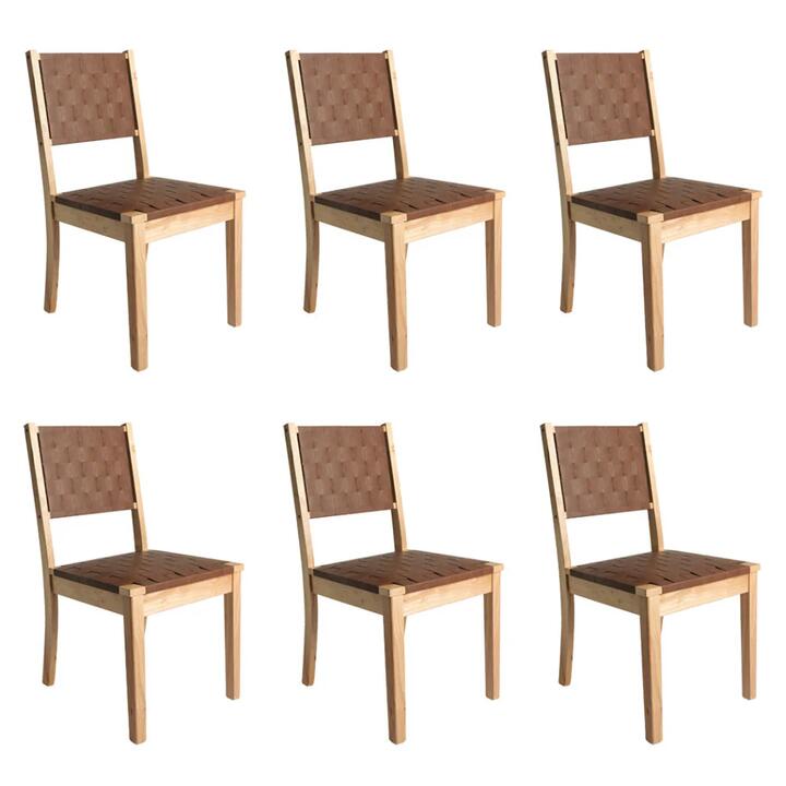 Levede Dining Chairs Accent Chair Lounge x6