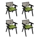 Levede Dining Chair Retro Backrest Chair x4