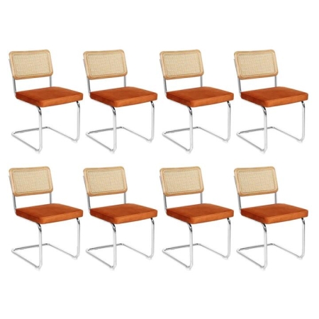 Levede 8xRattan Chair Dining Chairs