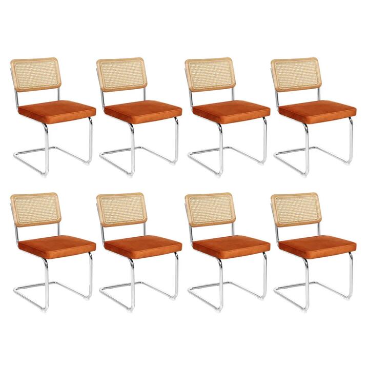 Levede 8xRattan Chair Dining Chairs