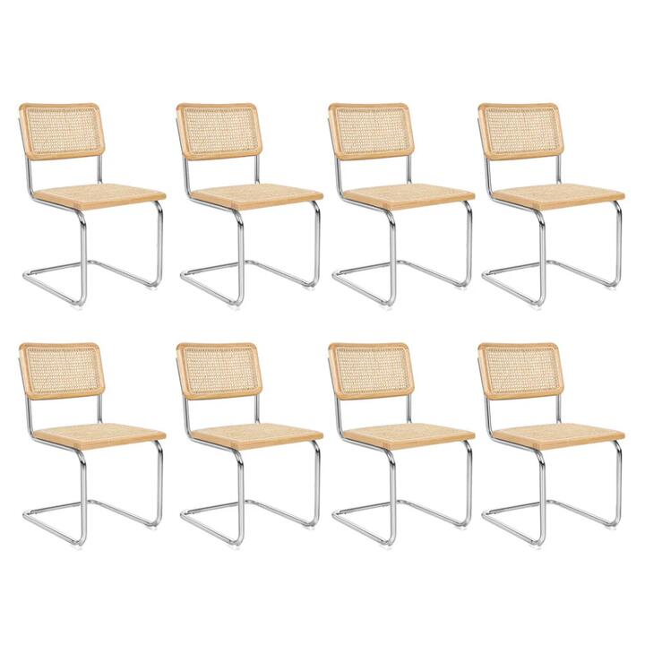 Levede 6x Rattan Chair Dining Chairs