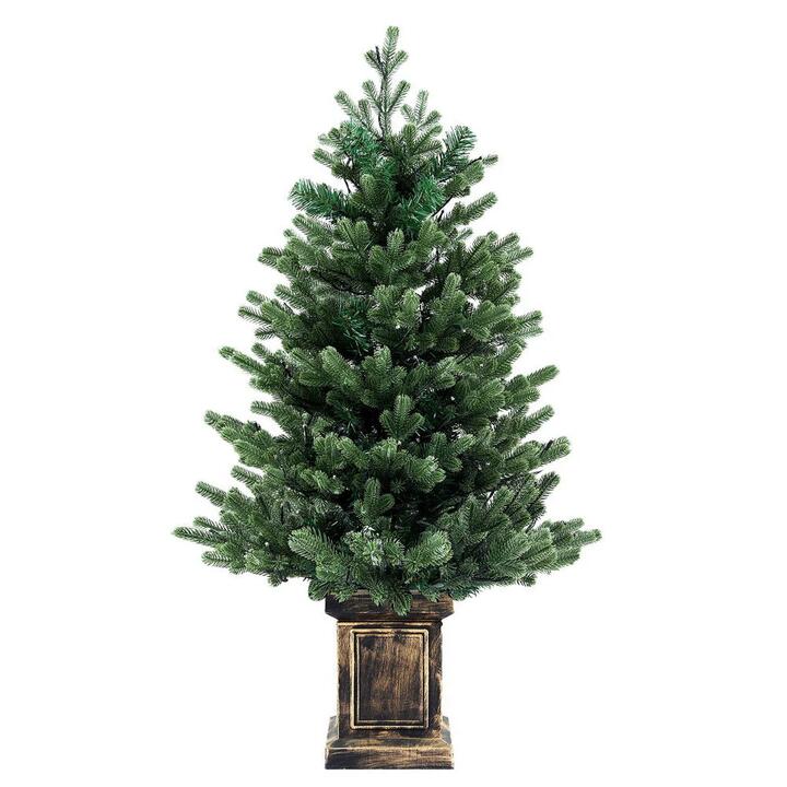 Christmas Tree 1.2M LED Potted Xmas Tree Party Decor 8 Light Modes