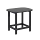 Outdoor Coffee Side Table HDPE Desk Patio Furniture Camping Garden Black