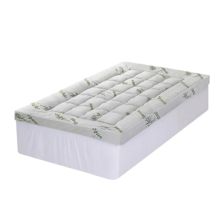 Giselle Mattress Topper 11cm Pillowtop toppers Bamboo Single