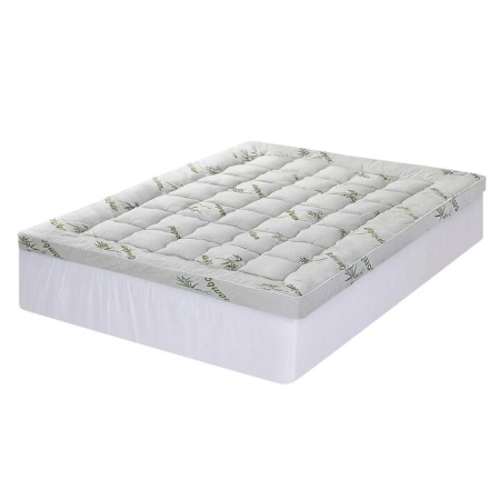 Giselle Mattress Topper 11cm Pillowtop toppers Bamboo Queen
