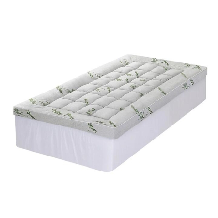 Giselle Mattress Topper 11cm Pillowtop toppers Bamboo King Single