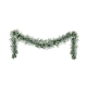 3M Christmas Garland Pre-lit LED Lights Snow Frosted Tips Decor