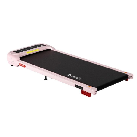 Treadmill Electric Walking Pad with Incline Under Desk Home Gym Pink