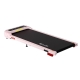 Treadmill Electric Walking Pad with Incline Under Desk Home Gym Pink