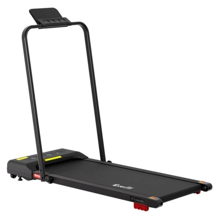 Treadmill Electric Walking Pad Incline Under Desk 380mm Black
