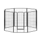 Pet Dog Playpen 48" Enclosure 8 Panel Cage Kennel Puppy Fence Play Pen