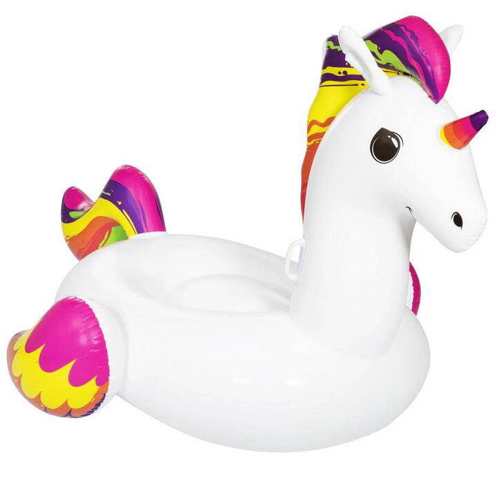 Unicorn Float Rider Inflatable Ride On Floating Pool Lounger 224x156CM
