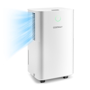Costway15L Dehumidifier with 3 Modes and Auto Defrost-White