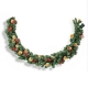 1.8M Christmas Garland Pre-lit LED Pine Cones Berries Xmas Decor