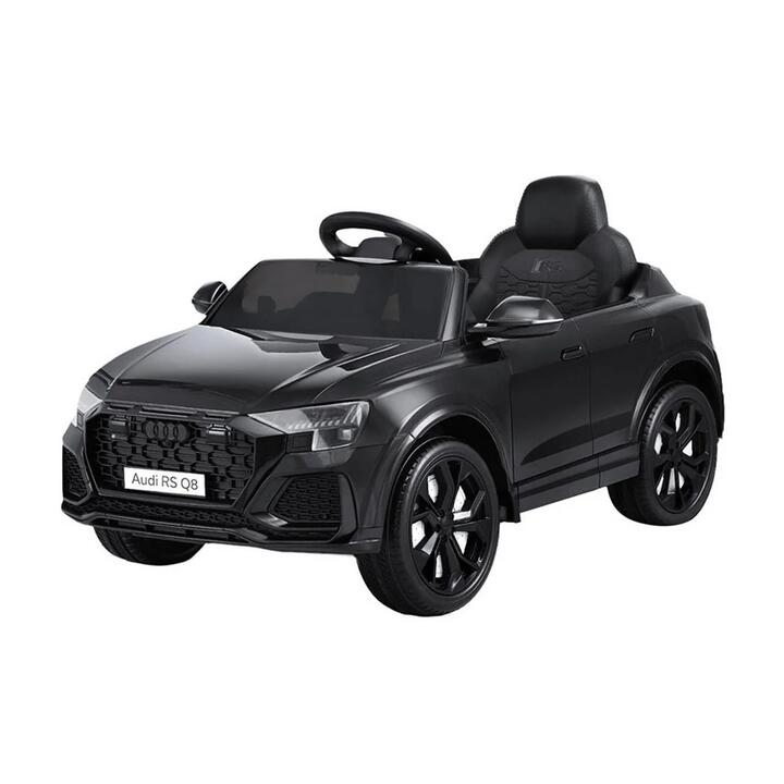 Kids Ride On Car Licensed RSQ8 Electric Toy Black Remote 12V Cars Black