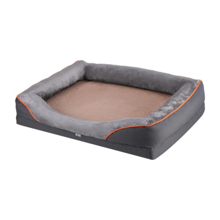 Pet Bed Orthopedic Washable Dog Bed Plush Fleece Sofa Cushion Mat