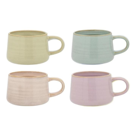 Ecology Ottawa Set of 4 Mugs 365ml Multicolour