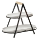 Ladelle Alto Serve & Share 2 Tier Serving Tower