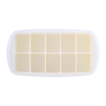 Melii Luxe Silicone 10 Compartment Food Tray with Lid