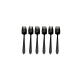 Splayd Black Label Mini 6 Piece Cake Fork Set