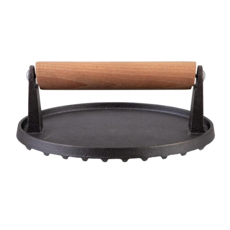 Urban Grill Cast Iron Grill Press 17.5cm