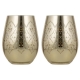 Tempa Chantelle Set of 2 Stemless Glasses