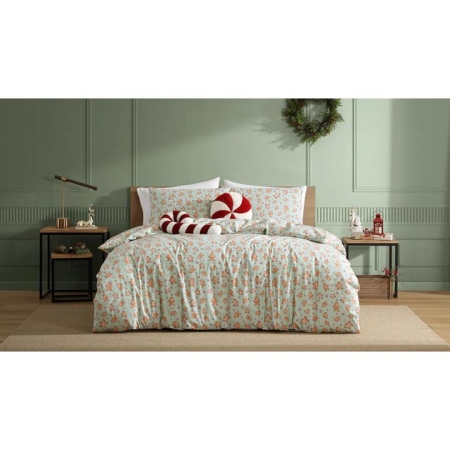 Ardor Gingerbread Man Quilt Cover Set-Single