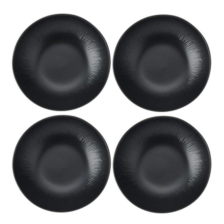 Mikasa Jardin Set of 4 Midnight Pasta Bowls