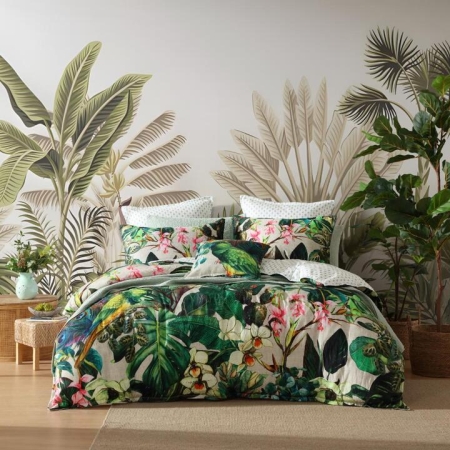 Logan & Mason Piper Quilt Cover Set-Queen