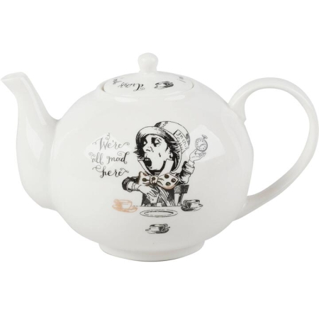 Mikasa x V&A Alice In Wonderland Teapot 1L