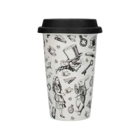 Mikasa x V&A Alice In Wonderland Travel Mug 350ml