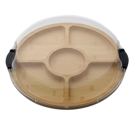 Farberware Build A Board Bamboo Round Section Board 35cm