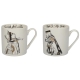 Mikasa x V&A Alice in Wonderland Set of 2 His & Hers Mugs 350ml