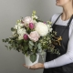 Assorted Pink and White Flowers in Ceramic Container | Interflora | Online Florist and Flower Delivery Across Australia