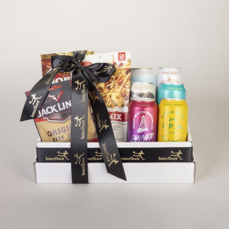 Savoury Snacks & Beer Hamper | Interflora | Online Florist and Flower Delivery Across Australia