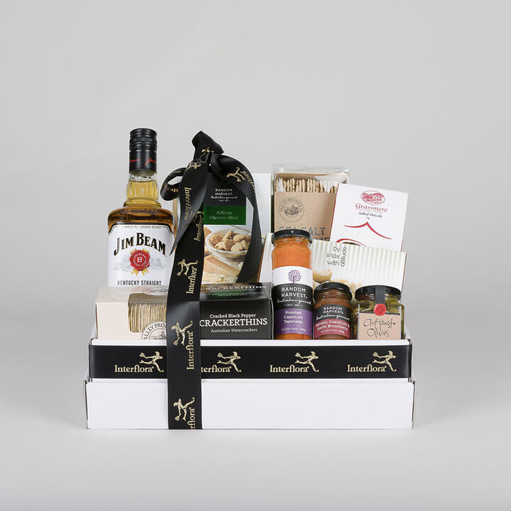 Savoury Snacks with Jim Beam | Interflora | Online Florist and Flower Delivery Across Australia