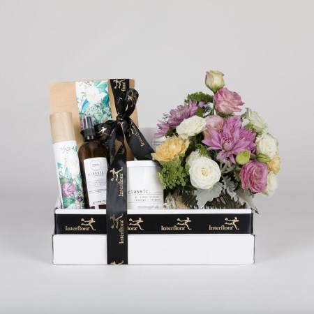 Self-Care Hamper with Flowers | Interflora | Online Florist and Flower Delivery Across Australia
