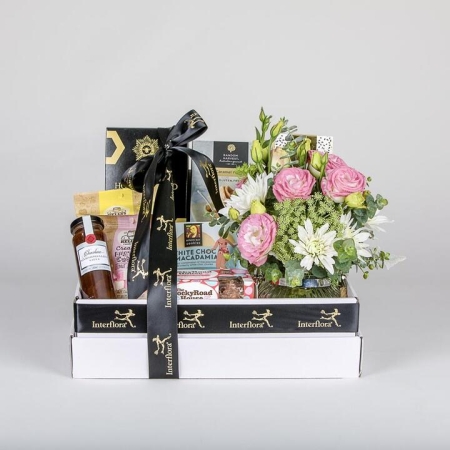 Sweet Hamper with Flowers | Interflora | Online Florist and Flower Delivery Across Australia