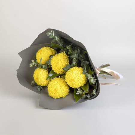 Yellow Disbud Flower Bouquet | Interflora | Online Florist and Flower Delivery Across Australia