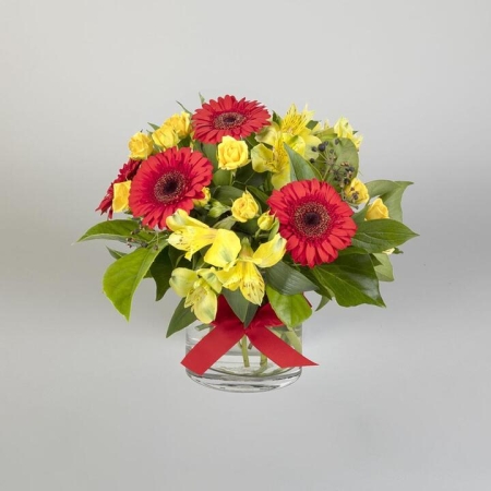 Red and Yellow Flower Arrangement | Interflora | Online Florist and Flower Delivery Across Australia