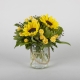 Sunflower Bouquet in Glass Jar | Interflora | Online Florist and Flower Delivery Across Australia