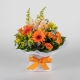 Orange Flower Posy in Mini Box | Interflora | Online Florist and Flower Delivery Across Australia