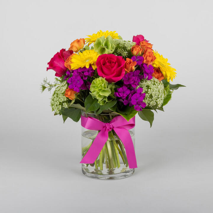 Colourful Bouquet in a Vase | Interflora | Online Florist and Flower Delivery Across Australia