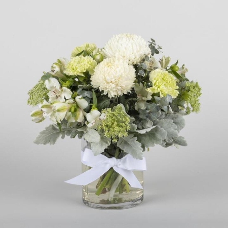 White Flower Vase Arrangement | Interflora | Online Florist and Flower Delivery Across Australia