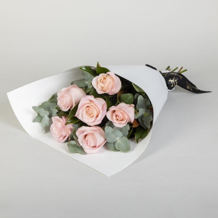 6 Pink Rose Bouquet | Interflora | Online Florist and Flower Delivery Across Australia