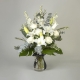 White Flower Vase Arrangement | Interflora | Online Florist and Flower Delivery Across Australia