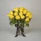 24 Yellow Roses in a Vase | Interflora | Online Florist and Flower Delivery Across Australia