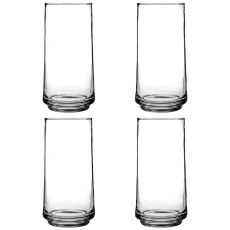 Anchor Hocking Set of 4 Finlandia Tea Glasses 532ml